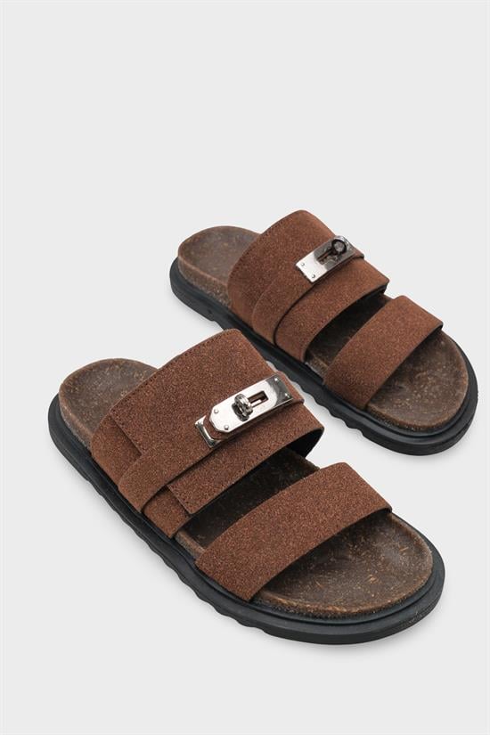 Capone Outfitters 1010 Women Brown Sandal image 3