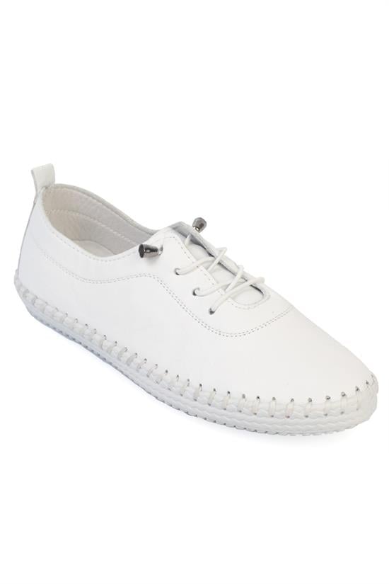 Capone Outfitters 102 Women White Ballerina