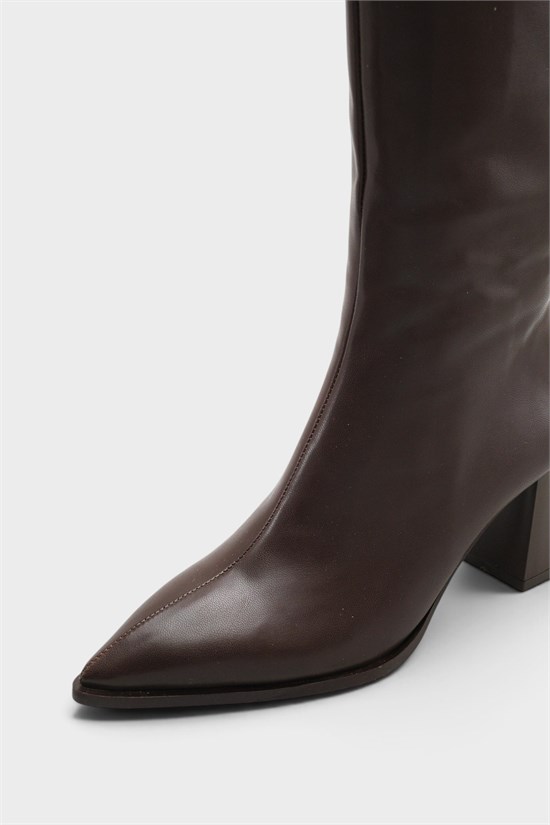 Capone Outfitters 105 Women Brown High Boot image 6