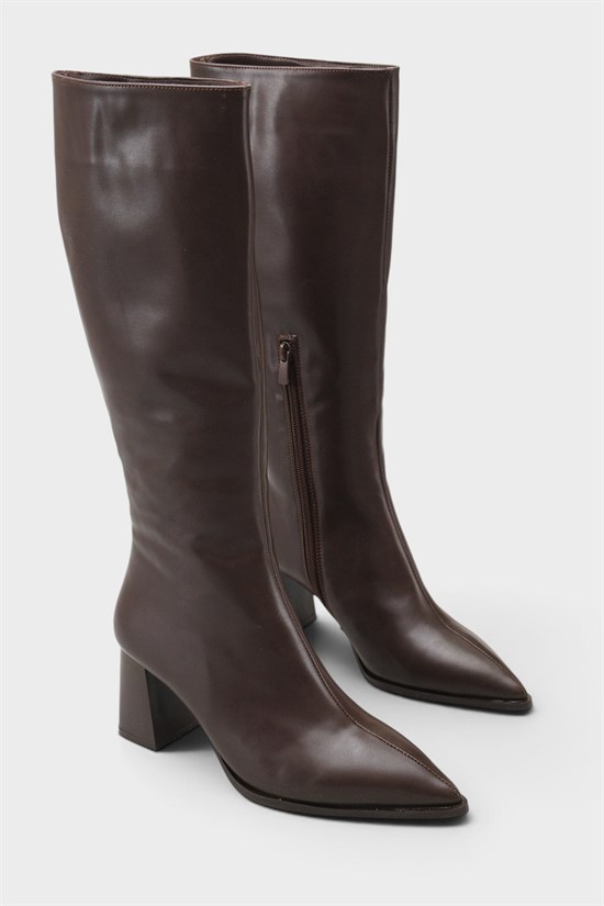 Capone Outfitters 105 Women Brown High Boot image 3