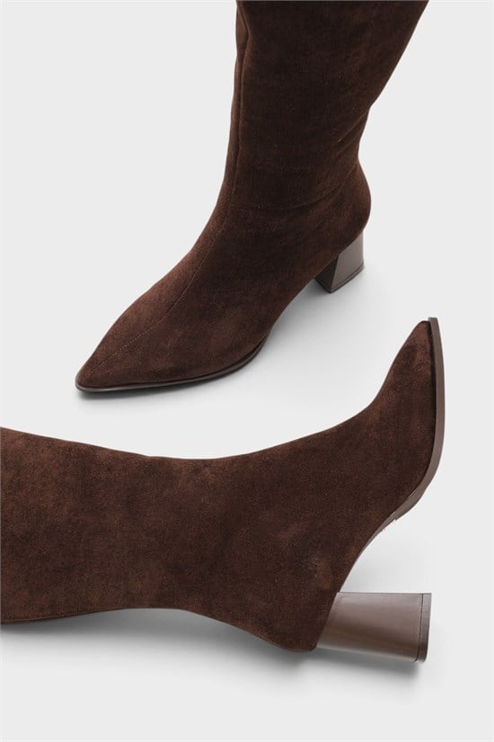Capone Outfitters 105 Women Sued Brown Boot image 6