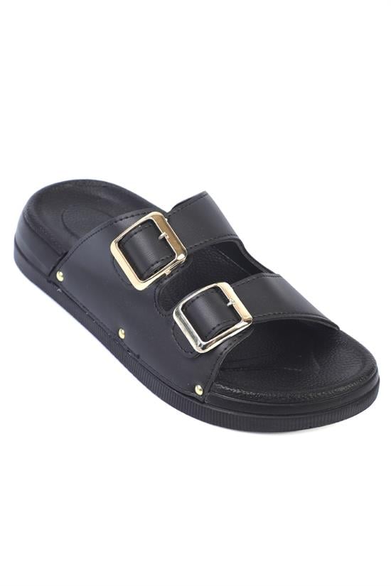 Capone Outfitters 1054 Women Black Sandal image 1