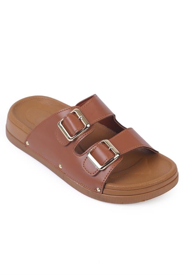 Capone Outfitters 1054 Women Tan Sandal