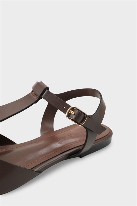 Capone Outfitters 1110 Women Brown Ballerina image 5