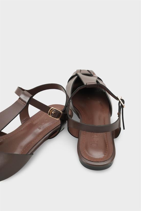 Capone Outfitters 1110 Women Brown Ballerina image 6