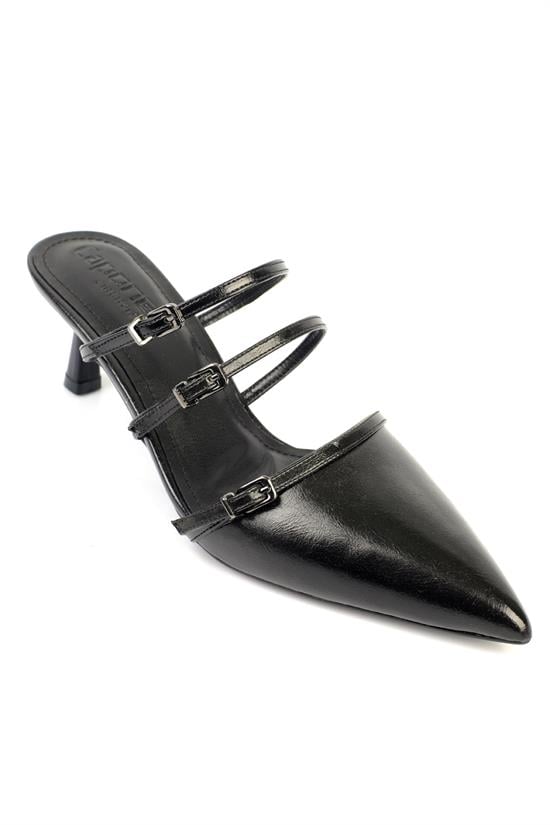 Capone Outfitters 1710 Women Black Sandal