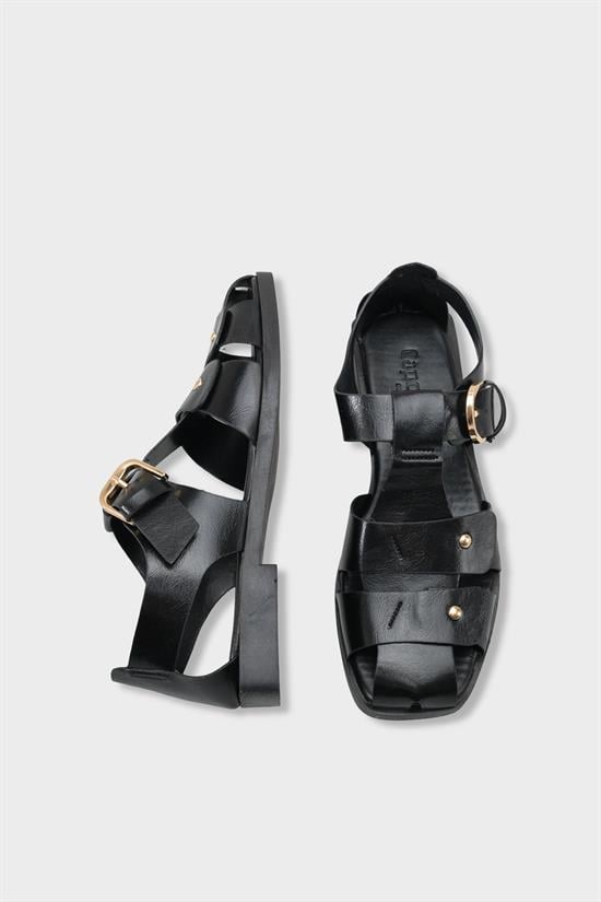 Capone Outfitters 2000 Women Black Sandal image 6