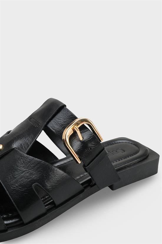 Capone Outfitters 2001 Women Black Sandal image 5