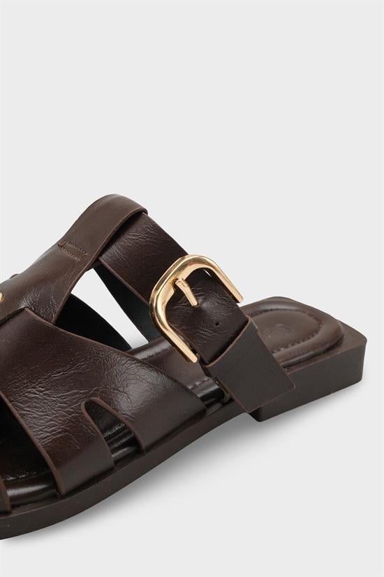 Capone Outfitters 2001 Women Brown Sandal image 5