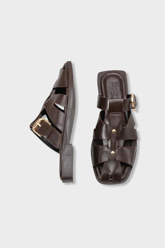 Capone Outfitters 2001 Women Brown Sandal image 6