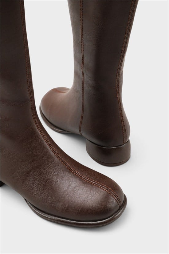 Capone Outfitters 203 Women Brown High Boot image 5