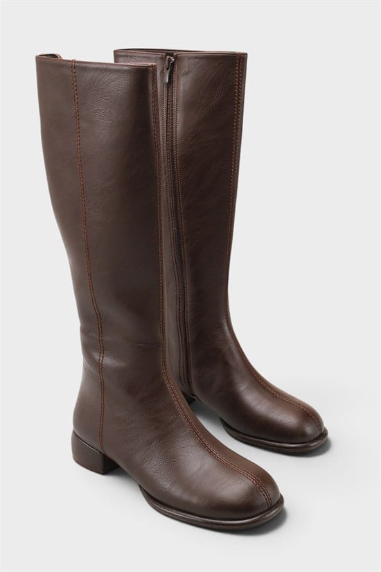 Capone Outfitters 203 Women Brown High Boot image 3