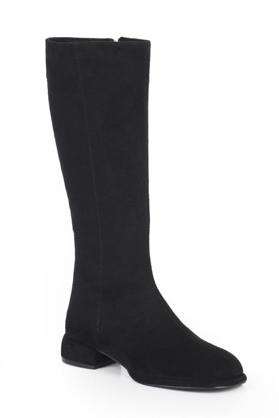 Capone Outfitters 203 Women Suede Black Boot