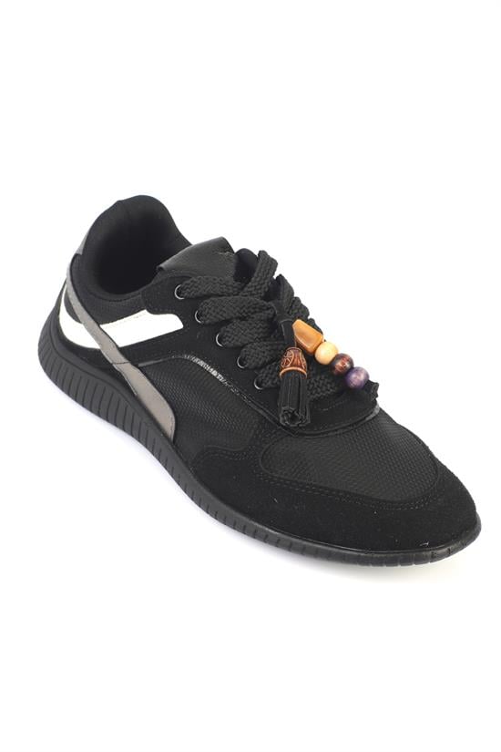 Capone Outfitters 2071 Women Sued Black Sneaker