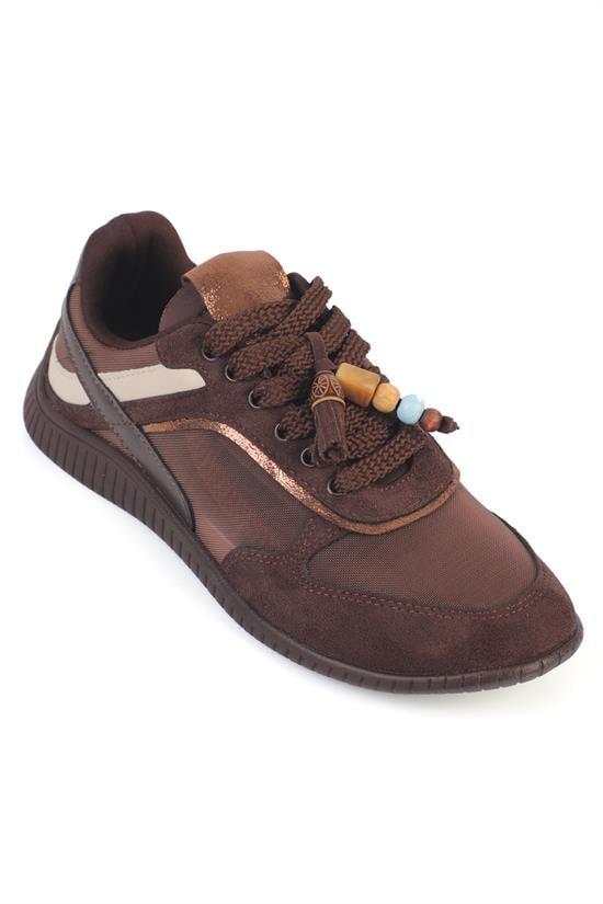 Capone Outfitters 2071 Women Sued Brown Sneaker