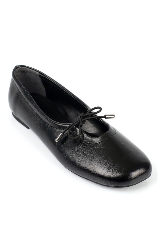 Capone Outfitters 208 Women Black Ballerina