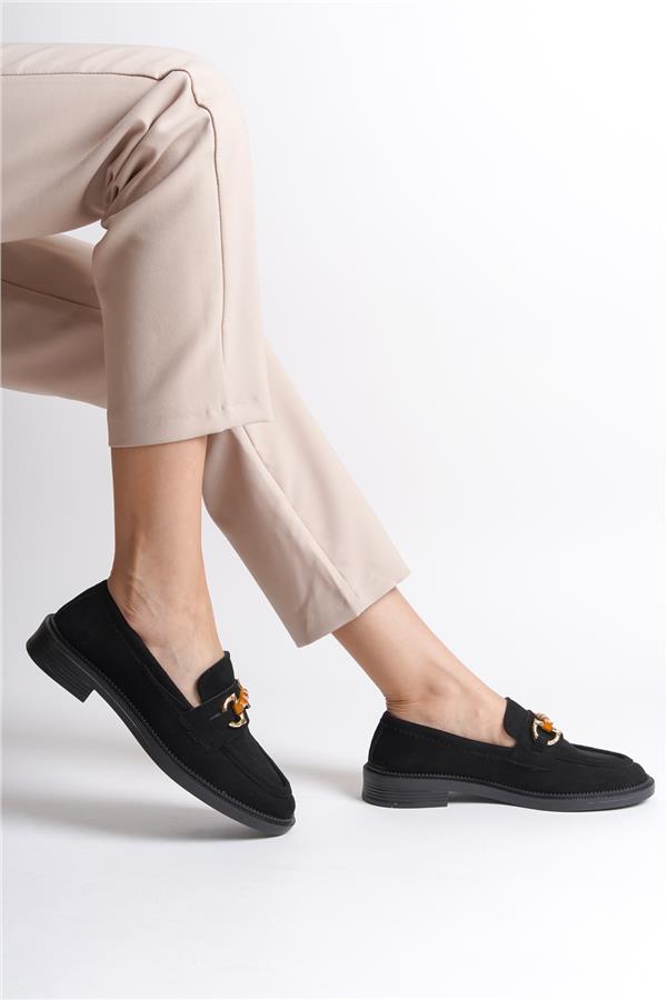 Capone Outfitters 245 Women Black Loafer image 5