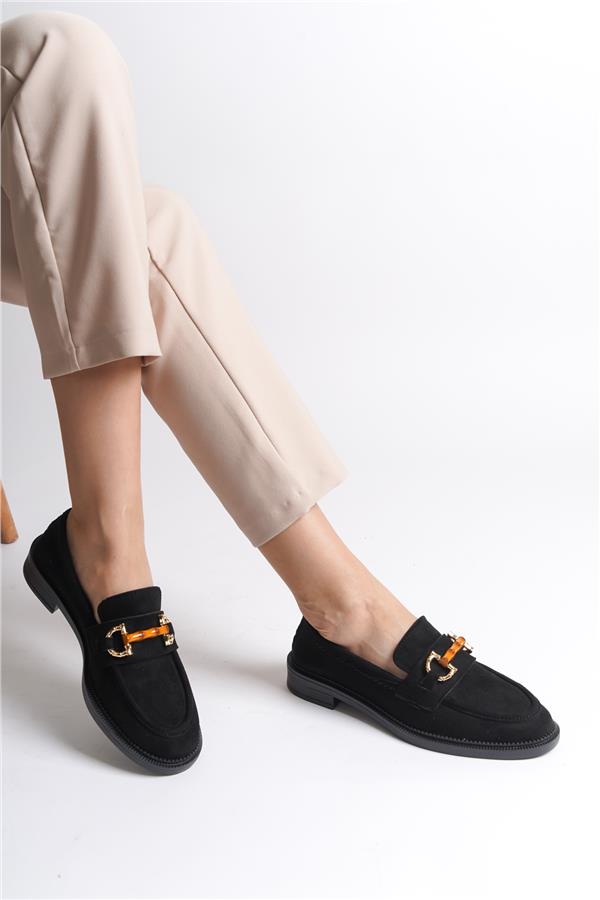 Capone Outfitters 245 Women Black Loafer image 6