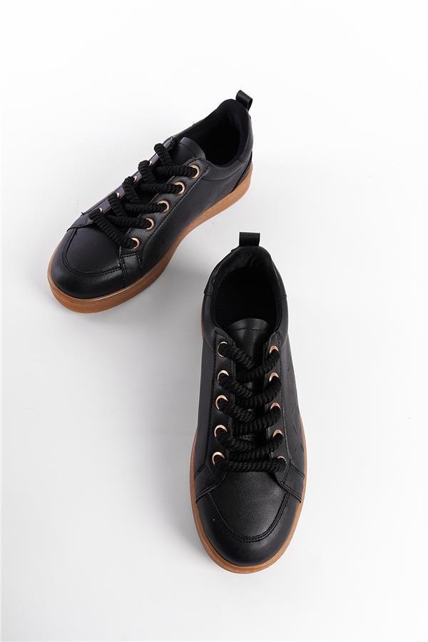 Capone Outfitters 2452 Women Black Sneaker image 4