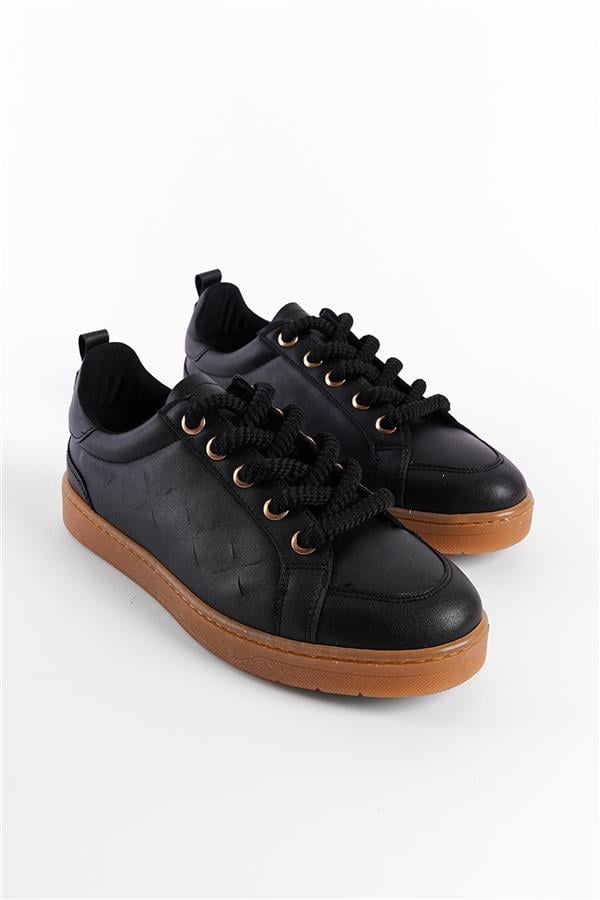 Capone Outfitters 2452 Women Black Sneaker