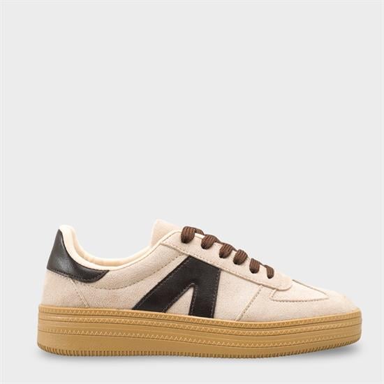 Capone Outfitters 2601 Women Sued Beige Sneaker image 2