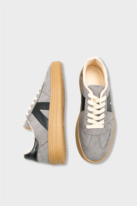 Capone Outfitters 2601 Women Sued Grey Sneaker image 6