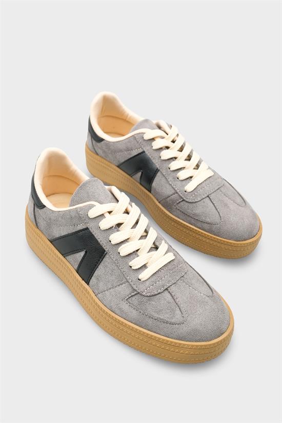Capone Outfitters 2601 Women Sued Grey Sneaker image 3