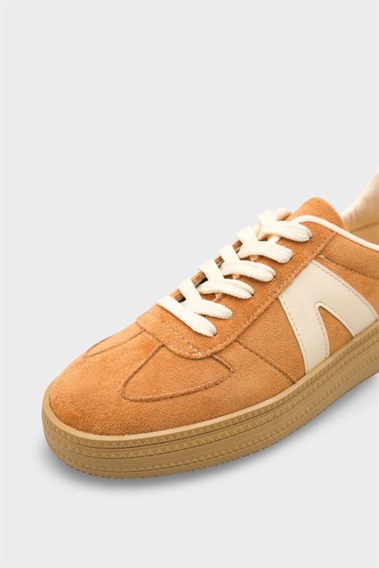 Capone Outfitters 2601 Women Sued Tan Sneaker image 4