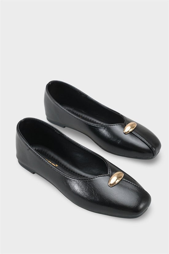 Capone Outfitters 2602 Women Black Ballerina image 2