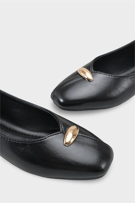 Capone Outfitters 2602 Women Black Ballerina image 4