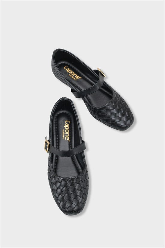 Capone Outfitters 2604 Women Black Ballerina image 5