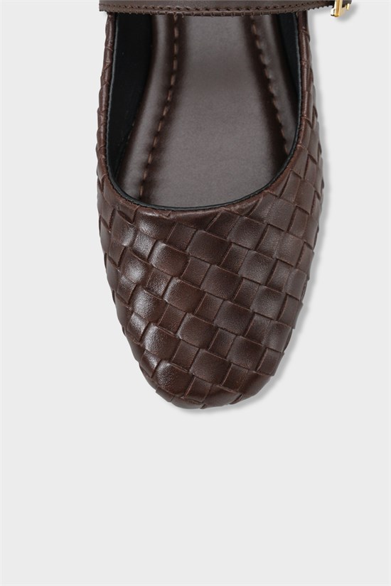 Capone Outfitters 2604 Women Brown Ballerina image 3