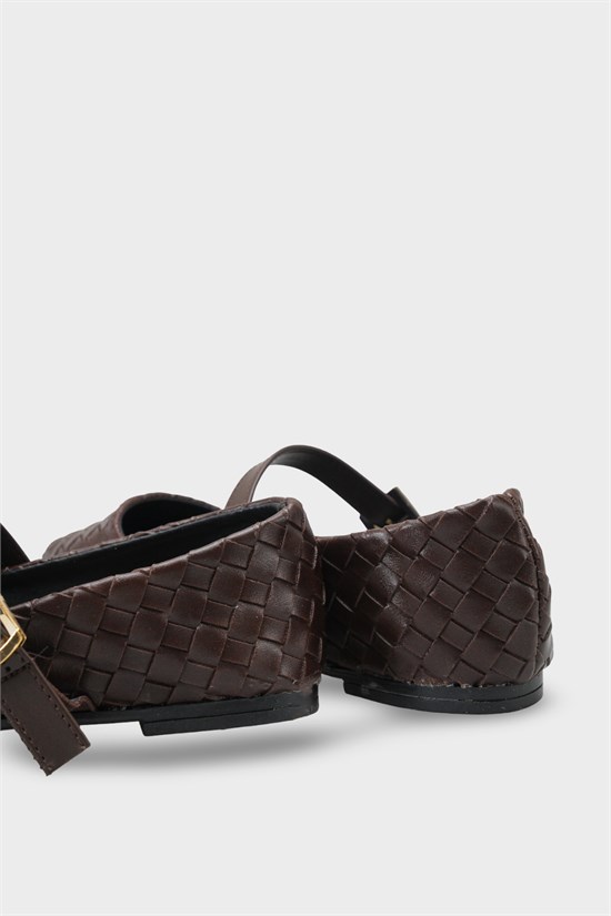 Capone Outfitters 2604 Women Brown Ballerina image 6