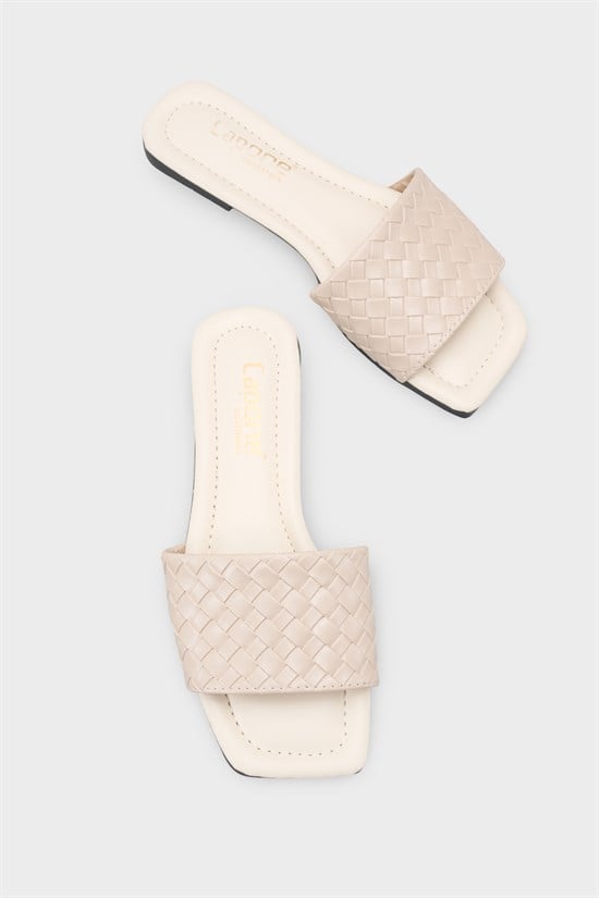 Capone Outfitters 2643 Women Beige Sandal image 4