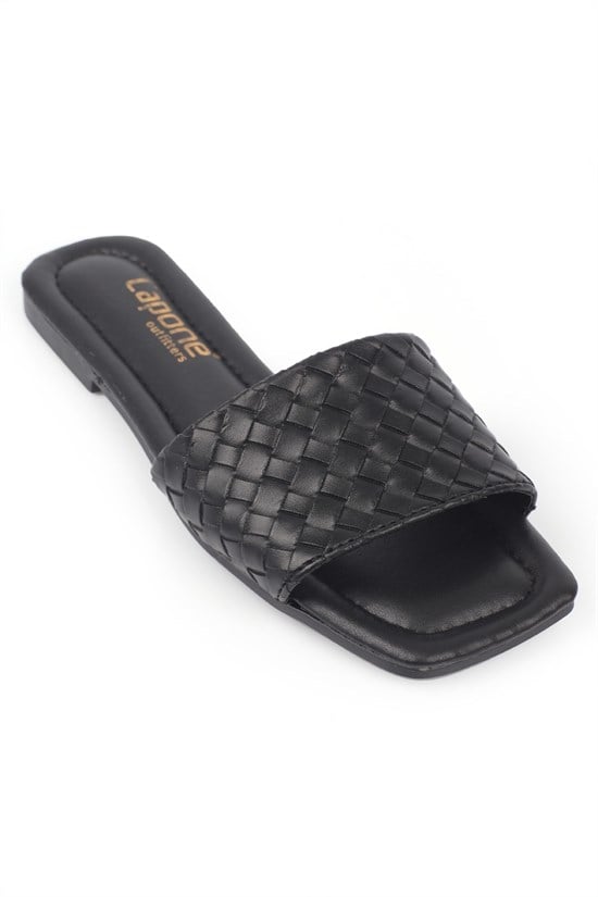 Capone Outfitters 2643 Women Black Sandal