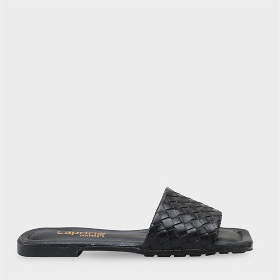 Capone Outfitters 2643 Women Black Sandal image 2