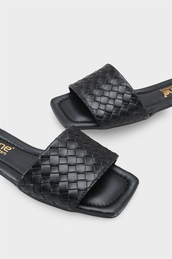 Capone Outfitters 2643 Women Black Sandal image 5