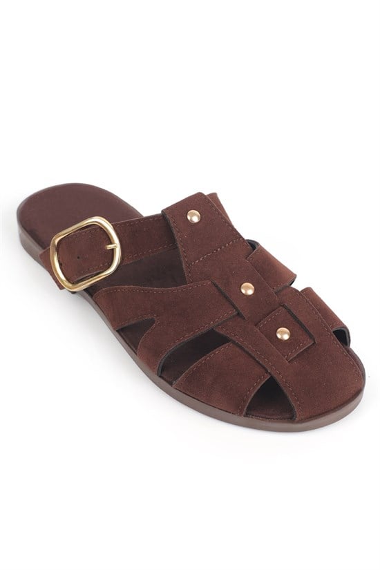 Capone Outfitters 2660 Women Brown Sandal
