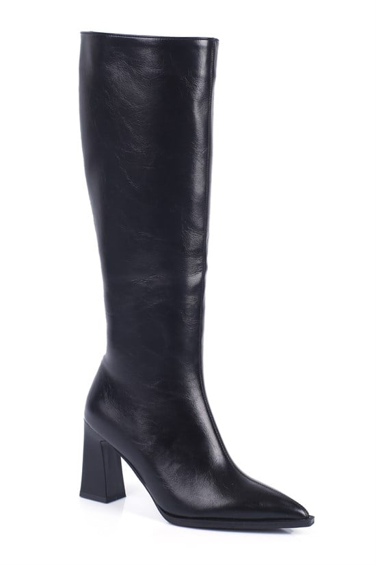 Capone Outfitters 2709 Women Black High Boot