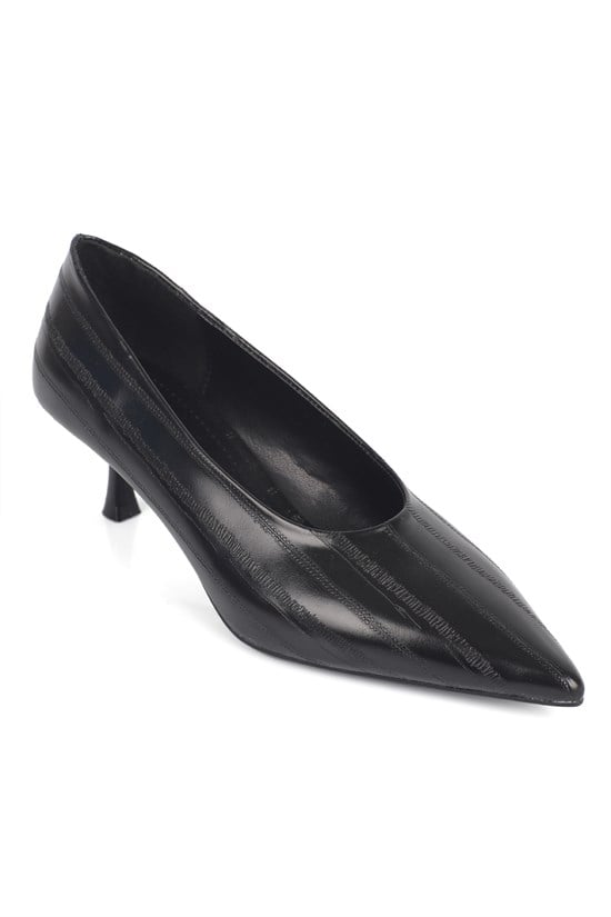 Capone Outfitters 290 Women Black Stiletto