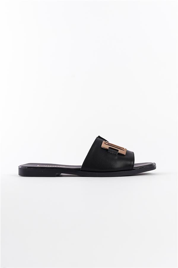 Capone Outfitters 2914 Women Black Sandal image 2