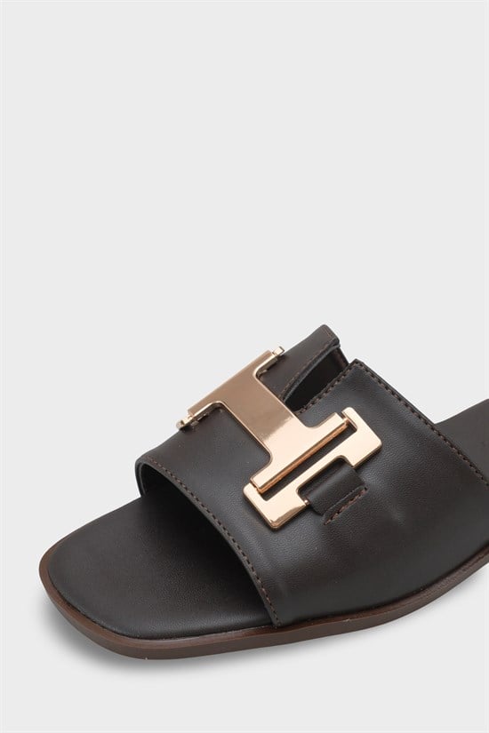 Capone Outfitters 2914 Women Brown Sandal image 6
