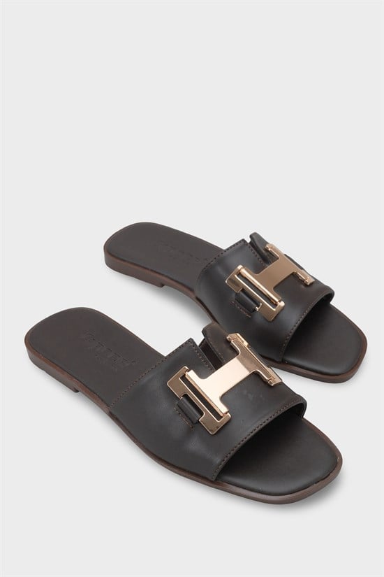 Capone Outfitters 2914 Women Brown Sandal image 3