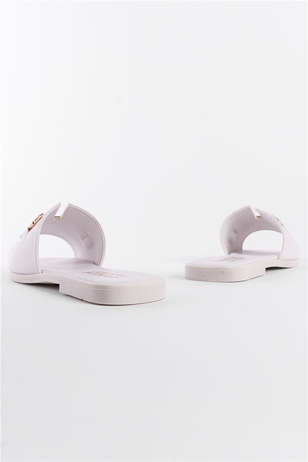 Capone Outfitters 2914 Women White Sandal image 3