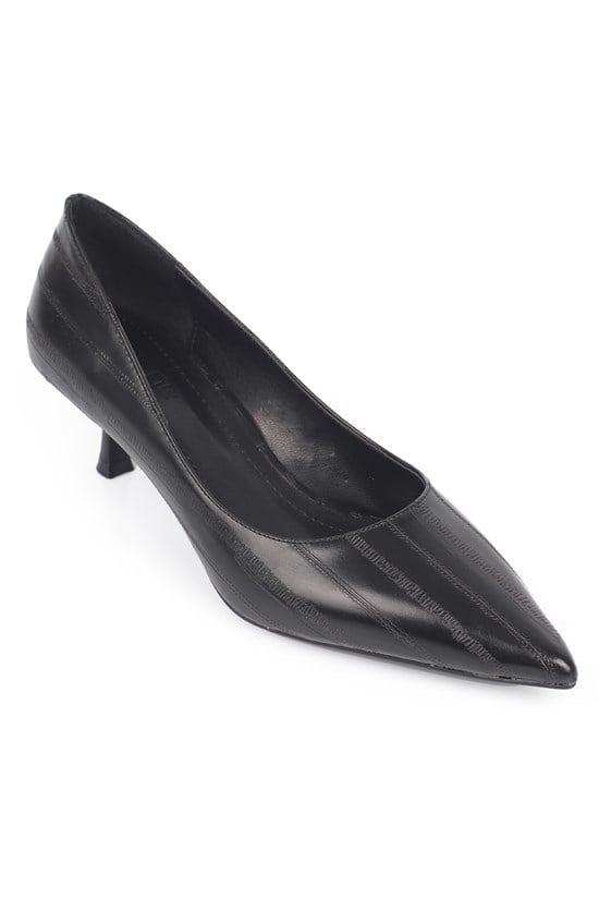 Capone Outfitters 292 Women Black Stiletto