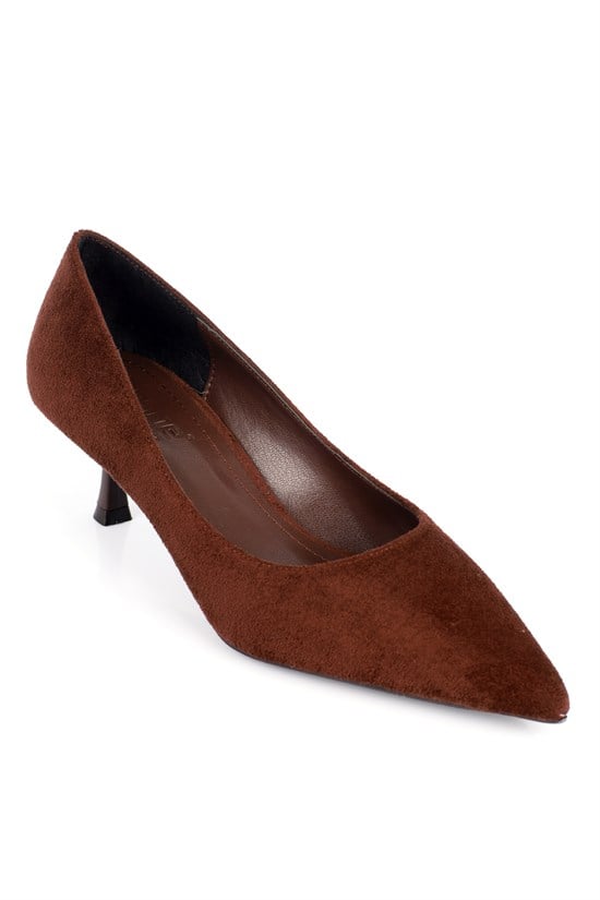 Capone Outfitters 292 Women Brown Stiletto
