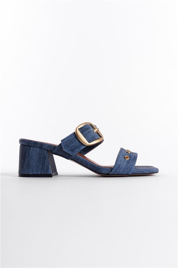 Capone Outfitters 328 Women Dark Blue Sandal image 2
