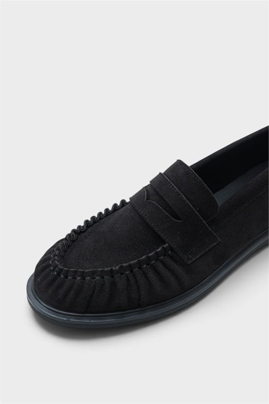 Capone Outfitters 401 Women Sued Black Loafer image 4