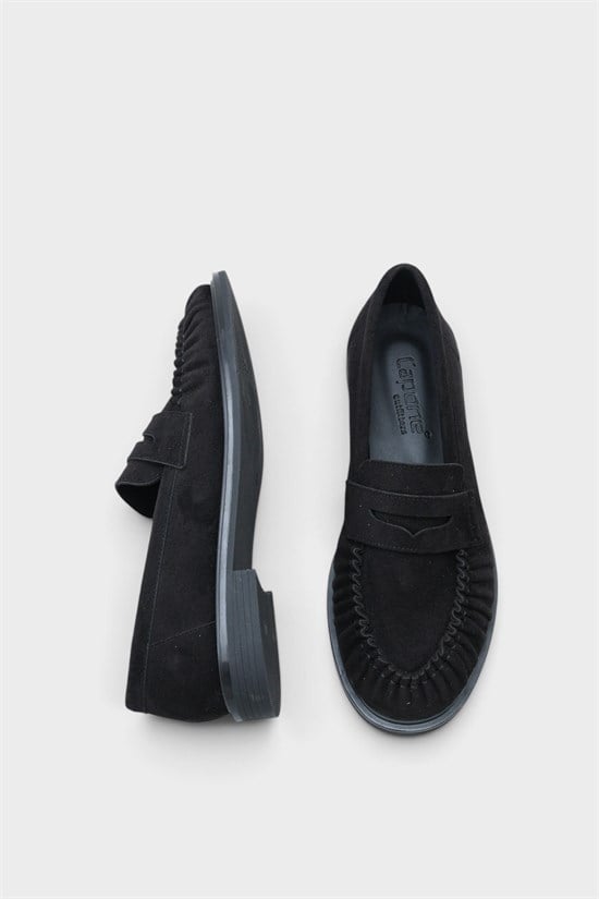 Capone Outfitters 401 Women Sued Black Loafer image 5