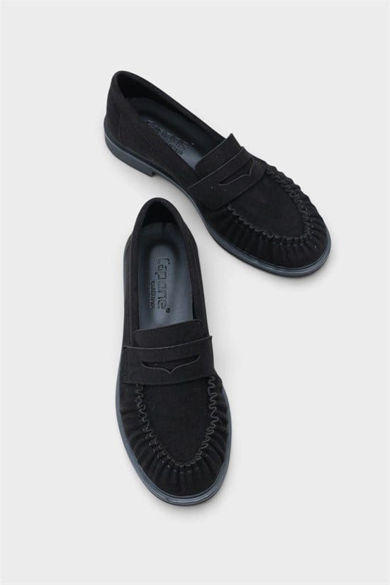 Capone Outfitters 401 Women Sued Black Loafer image 3